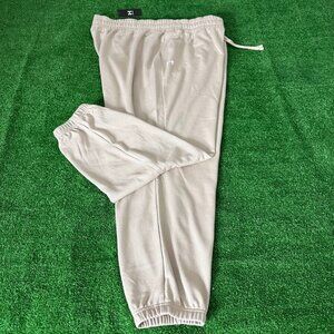 Under Armour Rival French Terry Solid Beige Loose Fit Jogger Pants Plus 3X NWT